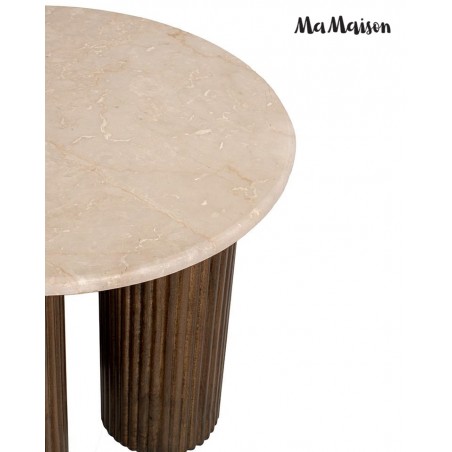 Mamaison Stolik Ragno Marmur / Drewno