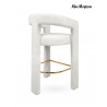 Mamaison Krzesło Barowe Logan Białe