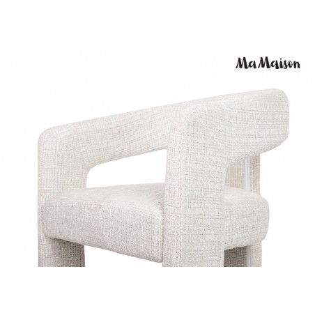 Mamaison Krzesło Barowe Logan Białe