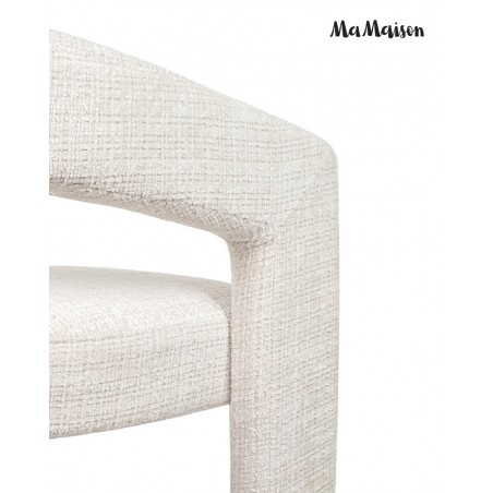 Mamaison Krzesło Barowe Logan Białe