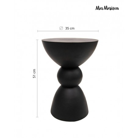 Mamaison Stolik Tadao 35 Czarny