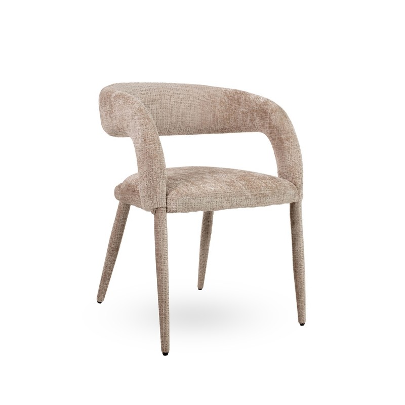 Mamaison Krzesło Iris Beżowe