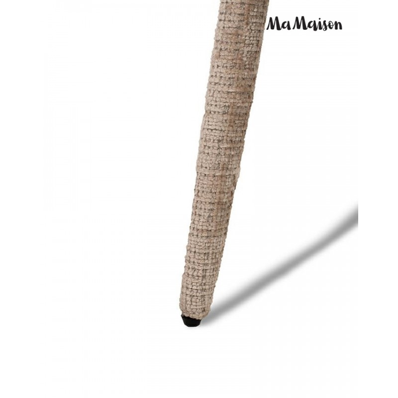 Mamaison Krzesło Iris Beżowe