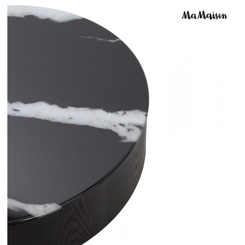 Mamaison Stolik Kawowy Lago 100 Czarny