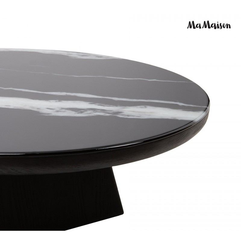 Mamaison Stolik Kawowy Dover 100 Czarny