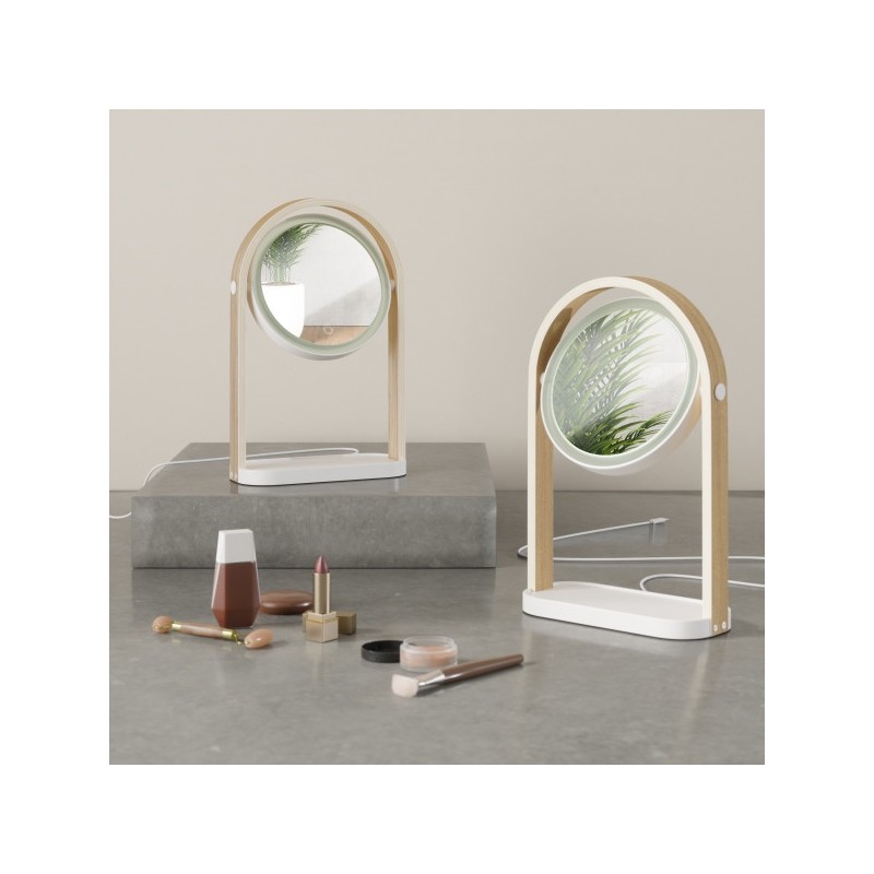 Umbra Lustro Kosmetyczne Bellwood Białe