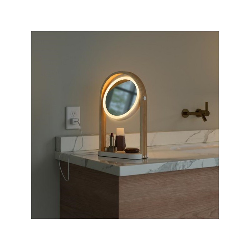 Umbra Lustro Kosmetyczne Bellwood Białe