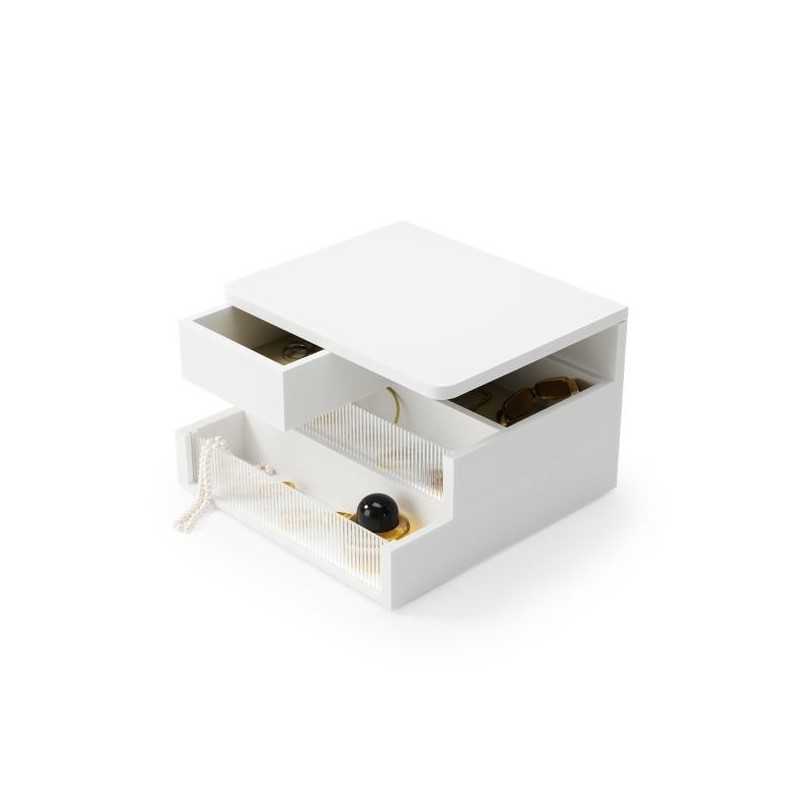 Umbra Pojemnik Do Przechowywania Malibu   Biały