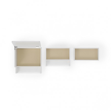 Umbra Pojemnik Do Przechowywania Malibu   Biały