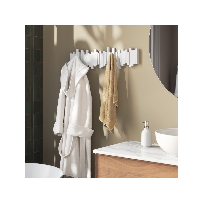 Umbra Wieszak Na Ubrania Sticks 8 Biały