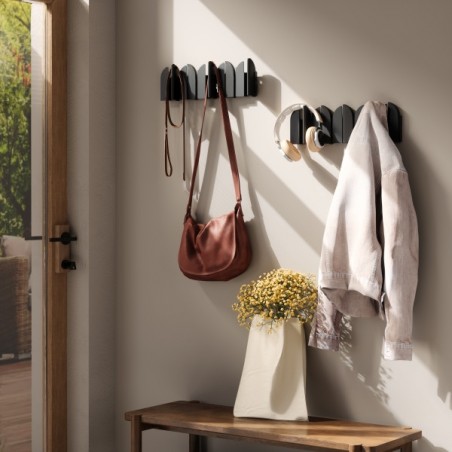 Umbra Wieszak Ścienny Saloon Czarny