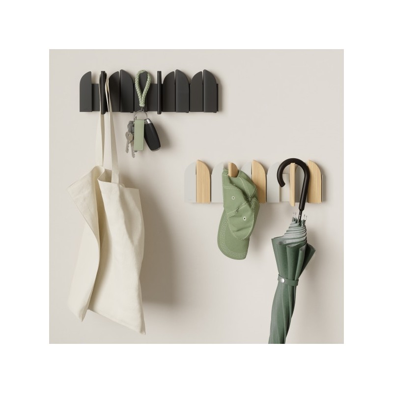 Umbra Wieszak Ścienny Saloon Beżowy