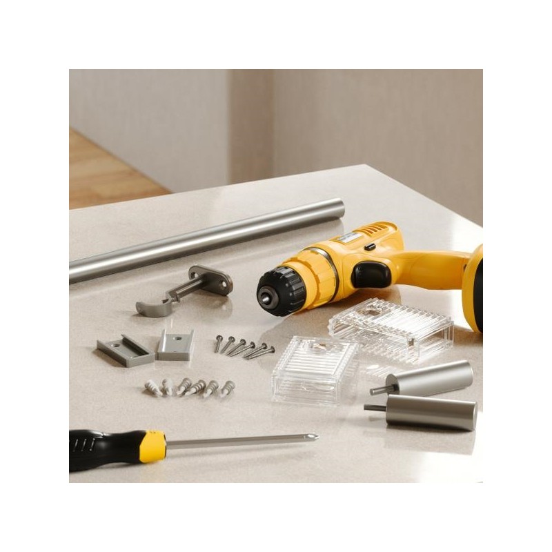 Umbra Karnisz Flute 107-305 Cm Nikiel /   Stal