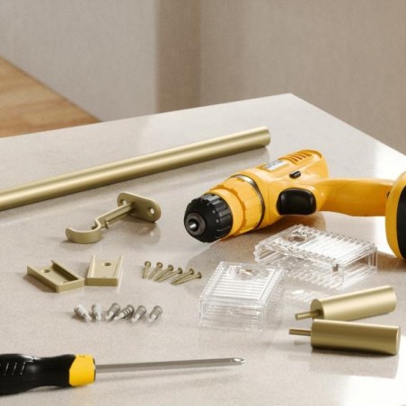 Umbra Karnisz Flute 107-305 Cm Złoty