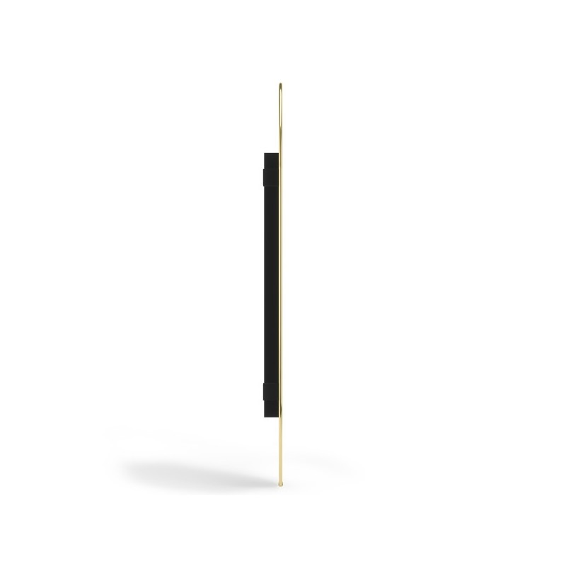 Umbra Lustro Ścienne Hubba 36 X 18 Cm     Mosiądz