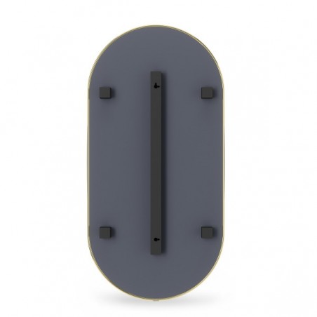 Umbra Lustro Ścienne Hubba 36 X 18 Cm     Mosiądz