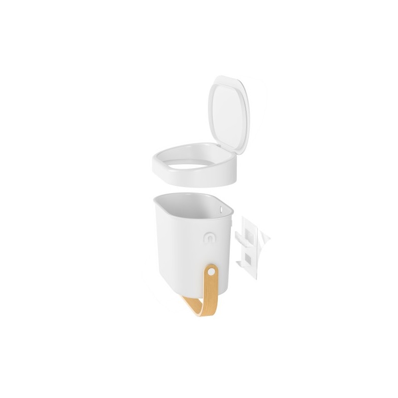 Umbra Kosz Na Śmieci Bellwood Biały