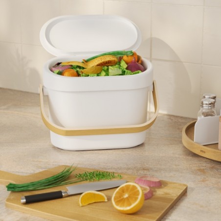 Umbra Kosz Na Śmieci Bellwood Biały