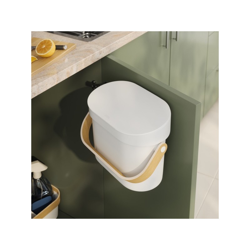 Umbra Kosz Na Śmieci Bellwood Biały