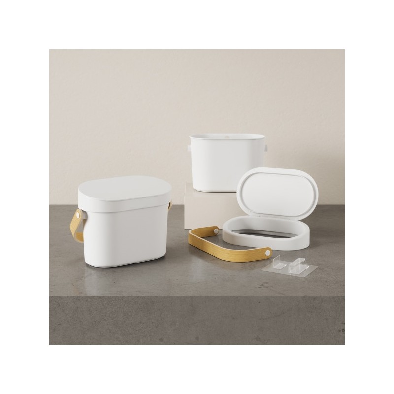 Umbra Kosz Na Śmieci Bellwood Biały