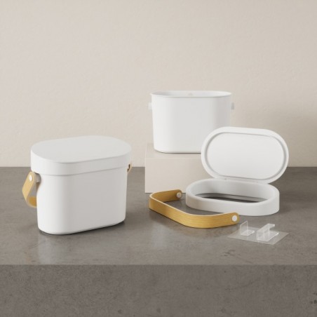 Umbra Kosz Na Śmieci Bellwood Biały