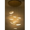 Moosee Lampa Wisząca Medusa Złota