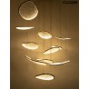 Moosee Lampa Wisząca Medusa Złota