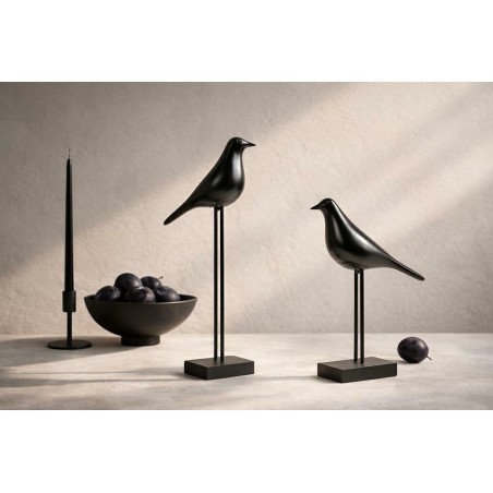 Zestaw 2 Dekoracji Shp Birdy Czarna