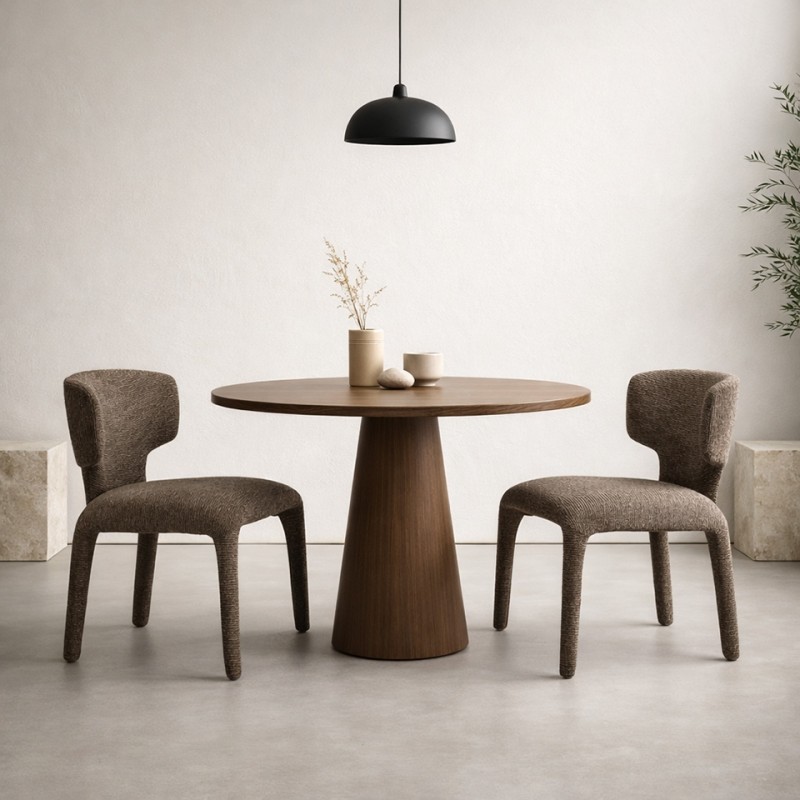 Krzesło Apulia Brązowe