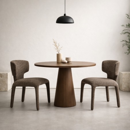 Krzesło Apulia Brązowe