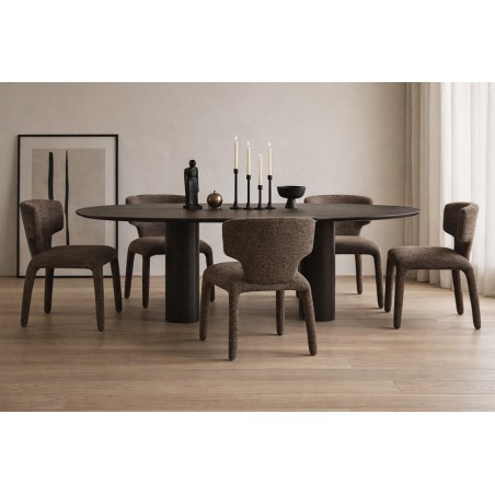 Krzesło Apulia Brązowe