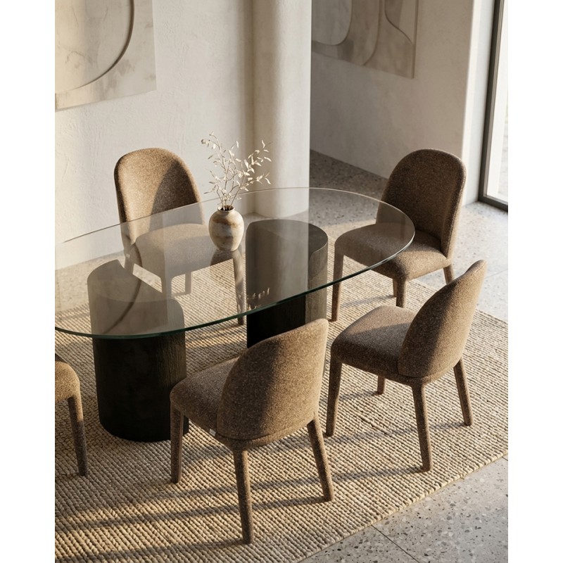 Krzesło Tuya Brązowe