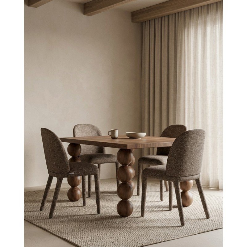 Krzesło Tuya Brązowe