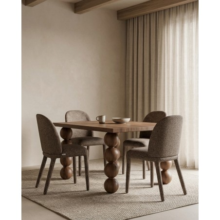 Krzesło Tuya Brązowe