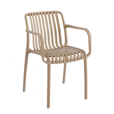 Krzesło Strips Arm Beżowe
