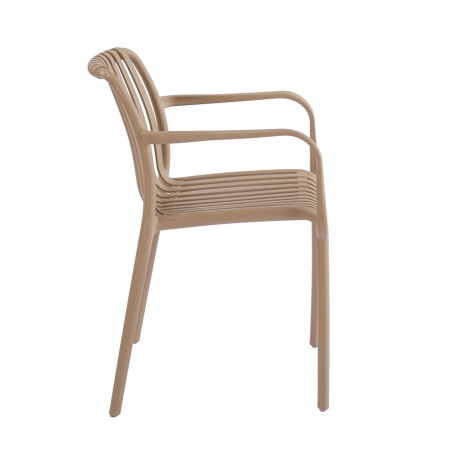 Krzesło Strips Arm Beżowe