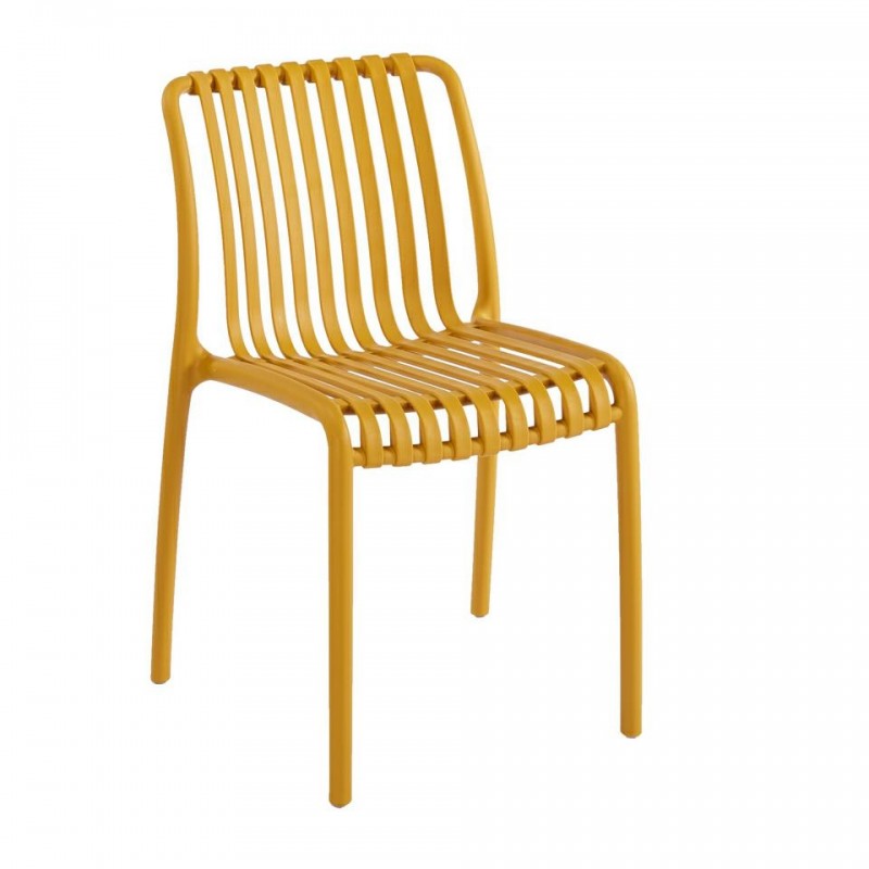 Krzesło Strips Żółte