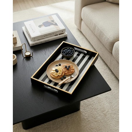 Taca Dekoracyjna Shp Grand Biało-Czarna