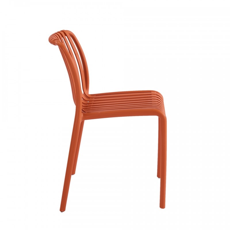 Krzesło Strips Pomarańczowe