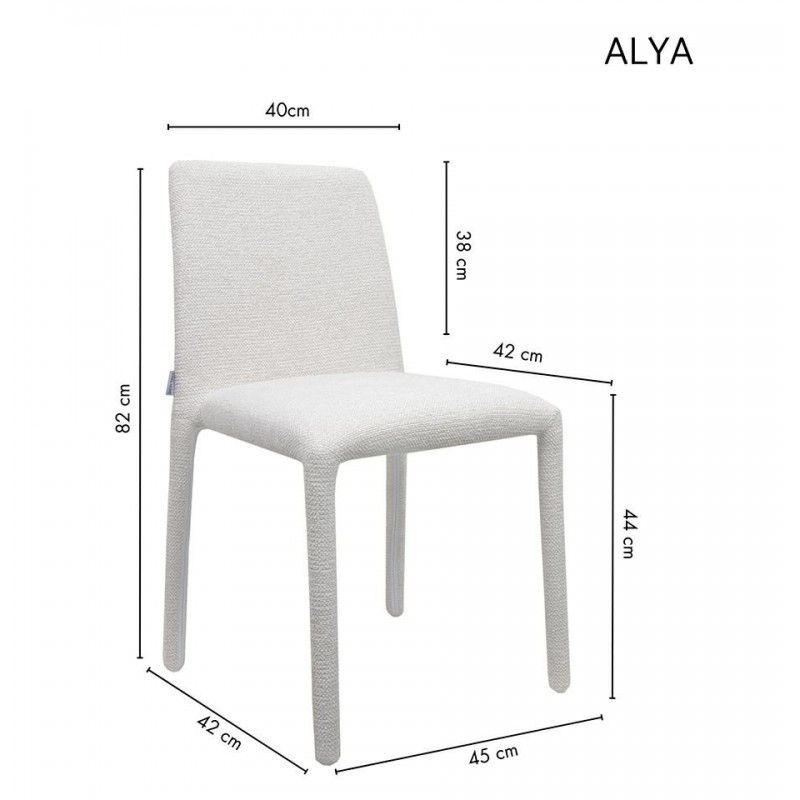 Krzesło Alya Beżowe