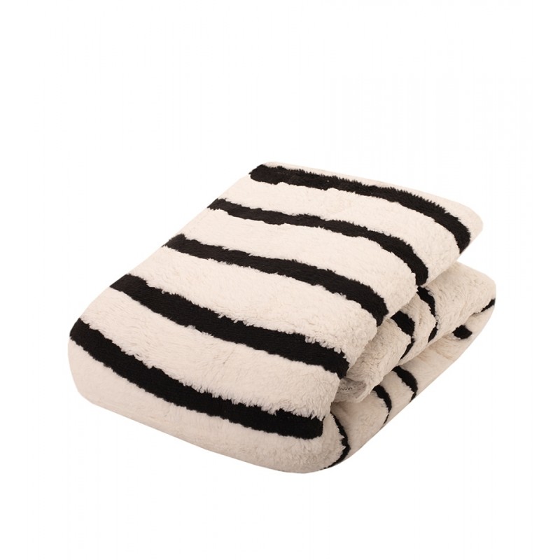 Pokrowiec Na Sofę Shp Corde Beżowy /      Czarny