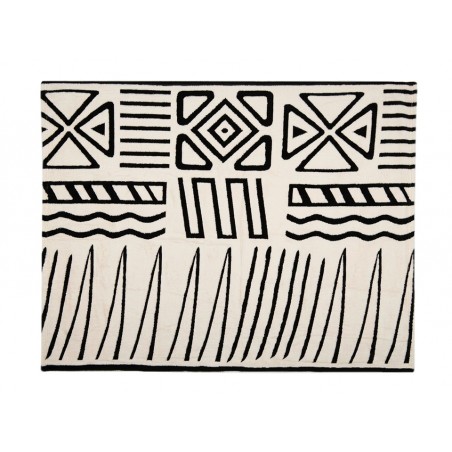 Pokrowiec Na Sofę Shp Corde Beżowy /      Czarny