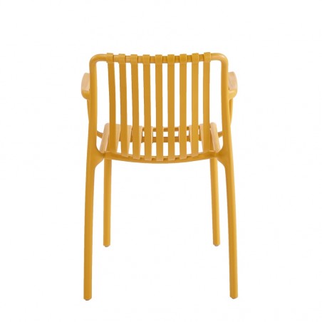 Krzesło Strips Arm Żółte