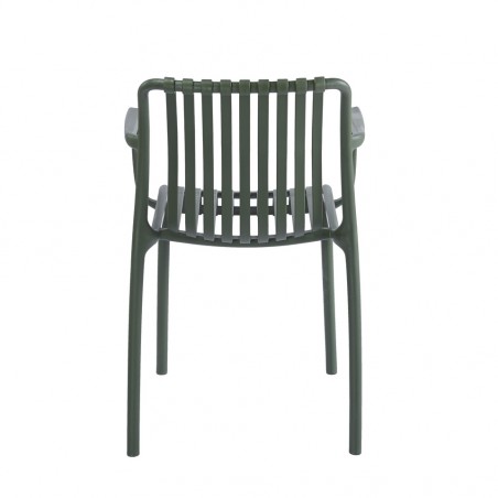Krzesło Strips Arm Zielone