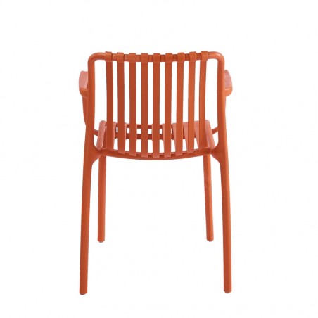Krzesło Strips Arm Pomarańczowe