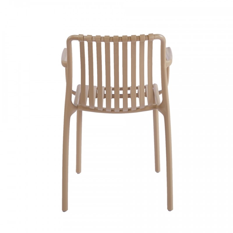 Krzesło Strips Arm Beżowe