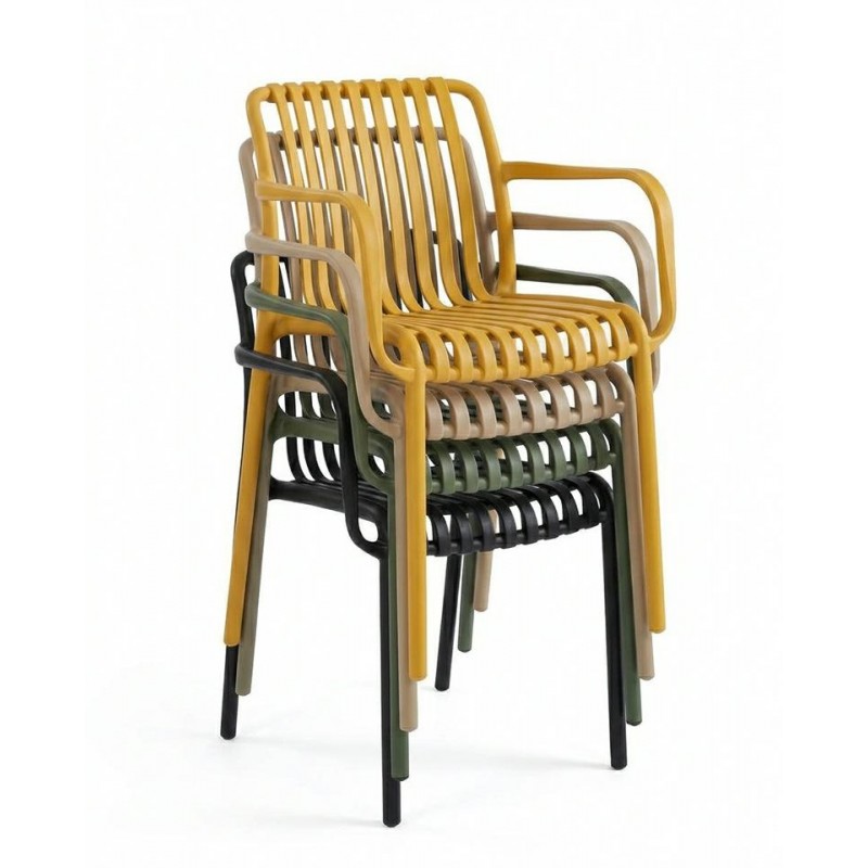 Krzesło Strips Arm Beżowe