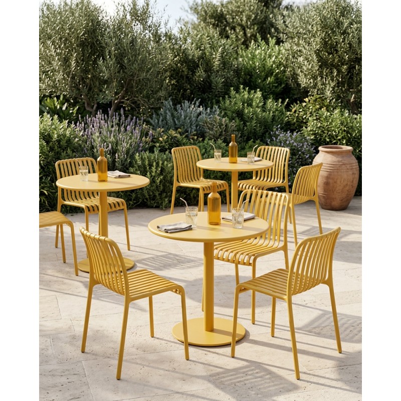 Krzesło Strips Żółte