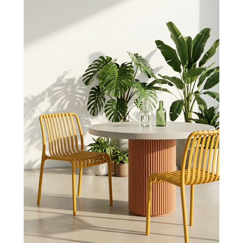 Krzesło Strips Żółte