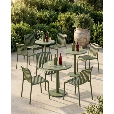 Krzesło Strips Zielone